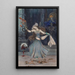 Salomé som dansar framför huvudet av Johannes Döparen - Gustave Moreau — inramlat konstverk på väggen