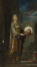 Salomé med Johannes Döparens huvud - Gustave Moreau — vy av konstverket