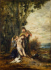 Le martyr Saint Sébastien - Gustave Moreau — vy av konstverket