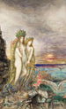 Les Sirènes - Gustave Moreau — vy av konstverket