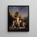 Venus som kommer ut ur havet - Gustave Moreau — inramlat konstverk på väggen