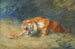 Tigre rugissant - Gustave Surand — vy av konstverket