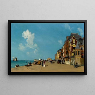 Gustavedouard Le Snchal de Kerdroret - Figures on a promenade.webp