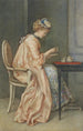 Anticipation - Gustavus Arthur Bouvier — vy av konstverket