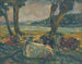 Vaches au repos - Gustav Mahler — vy av konstverket