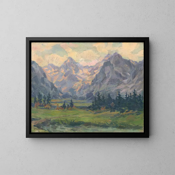 Tatras - Gustav Mahler — inramlat konstverk på väggen