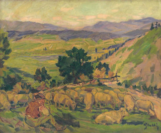 Gustv Mall - Landscape with Sheep.webp