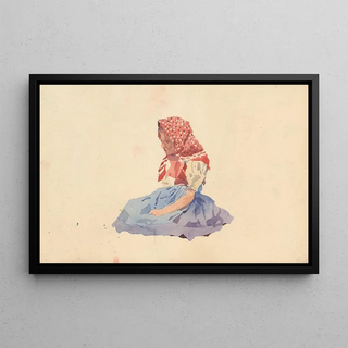 Gustv Mall - Seated Girl.webp