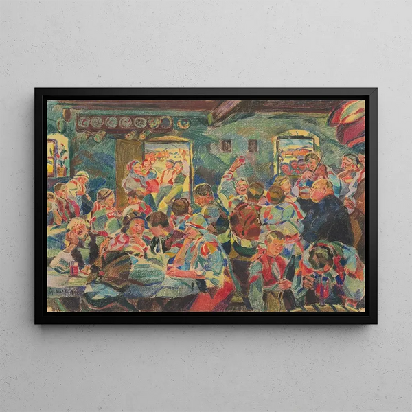 Gustv Mall - Study for the Painting Wedding II.webp