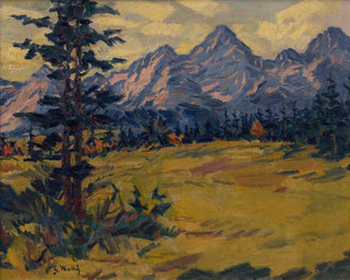 Landskap av Tatras - Gustav Mahler — vy av konstverket