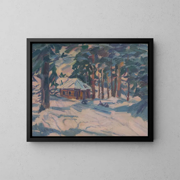 Humeur d'hiver - Gustav Mahler — inramlat konstverk på väggen