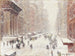 Snöstorm på avenue - Guy Carleton Wiggins — vy av konstverket