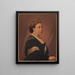 La reine Victoria - H. Bencke — inramlat konstverk på väggen