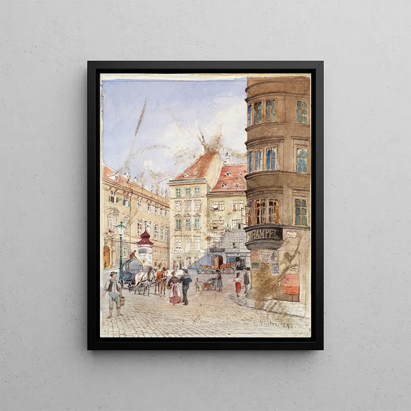 H Winter - Der Judenplatz in Wien.webp