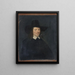 Portrait av en man - Han van Meegeren — inramlat konstverk på väggen