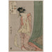 Reproduktion av målningen Hanaogi från Ogiya-serien av Devinettes illustrées - Kitagawa Utamaro