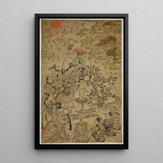 Hanegawa Chincho - Birth of the Buddha.webp