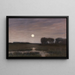 Lever de lune - Hans am Ende — inramlat konstverk på väggen