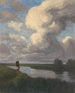 Båt av torv på Hamme - Hans am Ende — vy av konstverket