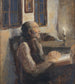Le vieil homme chez le lépreux - Hans Andersen Brendekilde — vy av konstverket