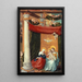 Vierge à l'Enfant et Sainte Anne - Hans Baldung — inramlat konstverk på väggen