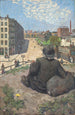 Vår - Hans Baluschek — vy av konstverket