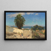 Vue sur Puerto Orotava, Tenerife - Hans Bohrdt — inramlat konstverk på väggen