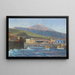 Vue depuis la mer sur Pozo de Martianez Puerto Orotava Tenerife - Hans Bohrdt — inramlat konstverk på väggen