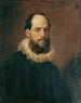 Wilhelm Wartenegg i 1600-talets kostym - Hans Canon — vy av konstverket