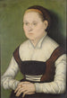 Portrait av en kvinna - Hans Cranach — vy av konstverket