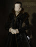 Portrait de Joan Thornbury Mme Richard Wakeman - Hans Eworth — vy av konstverket