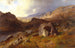 Vallée de Lledr i Wales - Hans Gude — vy av konstverket