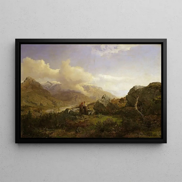 Hans Gude - Norwegian Highlands.webp
