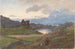 Château de Tarbert, Skottland - Hans Gude — vy av konstverket