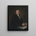 Landammann Jakob Zellweger-Zuberbühler - Hans Jakob Brunschweiler — inramlat konstverk på väggen