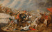 La Bataille des Amazones - Hans Jordaens III — vy av konstverket