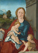 Vierge à l'Enfant och den lille Sankt Johannes Döparen - Hans Leonhard Schäufelein — vy av konstverket