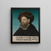 Sébastien Andorfer 1469-1537 - Hans Maler — inramlat konstverk på väggen