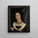 Maria Portinari Maria Maddalena Baroncelli född 1456 - Hans Memling — inramlat konstverk på väggen