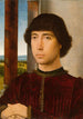 Porträtt av en ung man - Hans Memling — vy av konstverket