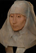porträtt av en äldre kvinna - Hans Memling — vy av konstverket