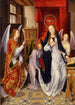 L'Annonciation - Hans Memling — vy av konstverket