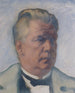 arkitekten Franz Matuschek - Hans Schachinger — vy av konstverket