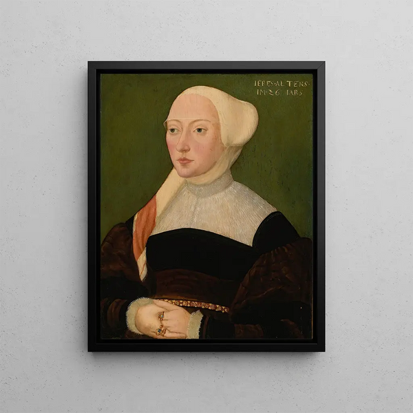 Hans Schpfer the Elder - Portrait Of A Woman.webp