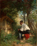 L'ami des abeilles - Hans Thoma — vy av konstverket