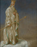 Januari iskung - Hans Thoma — vy av konstverket