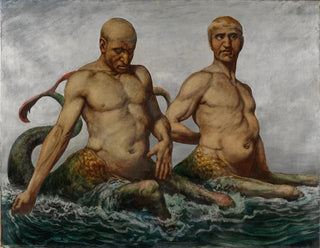 Män av havet - Hans Thoma — vy av konstverket