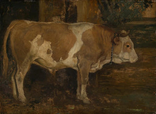 Bison i skogen - Hans Thoma — vy av konstverket