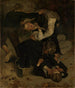 pojkar som kämpar - Hans Thoma — vy av konstverket