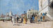 Impression av Venedig, Riva degli Schiavoni - Hans von Bartels — vy av konstverket